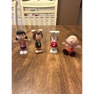 Vintage 50s+60s Peanuts Gang Figures Gymnastic/Stackable UFC Made in Hong Kong